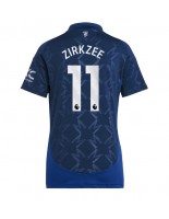 Manchester United Joshua Zirkzee #11 Venkovní Dres pro Dámské 2024-25 Krátký Rukáv